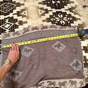 Brown Horse Patterned Scarf
Super soft NWOT